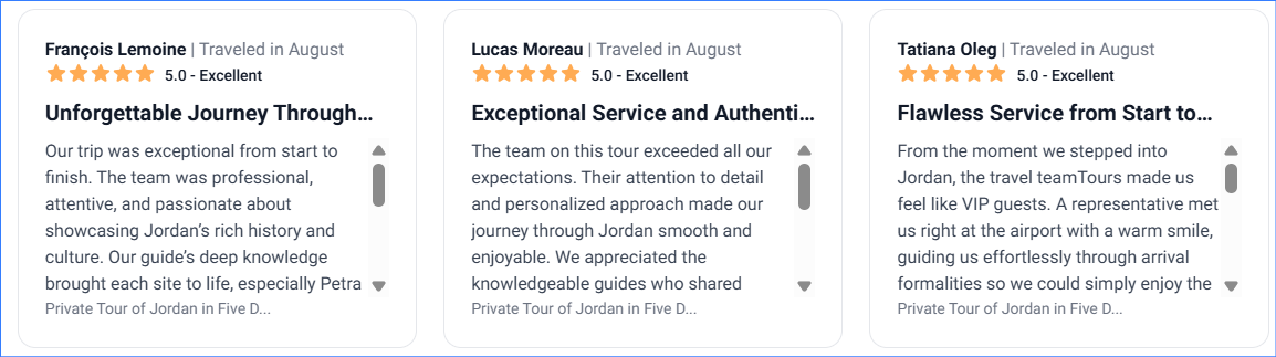 Der beste und führende Reiseveranstalter und das beste Reisebüro in Jordanien